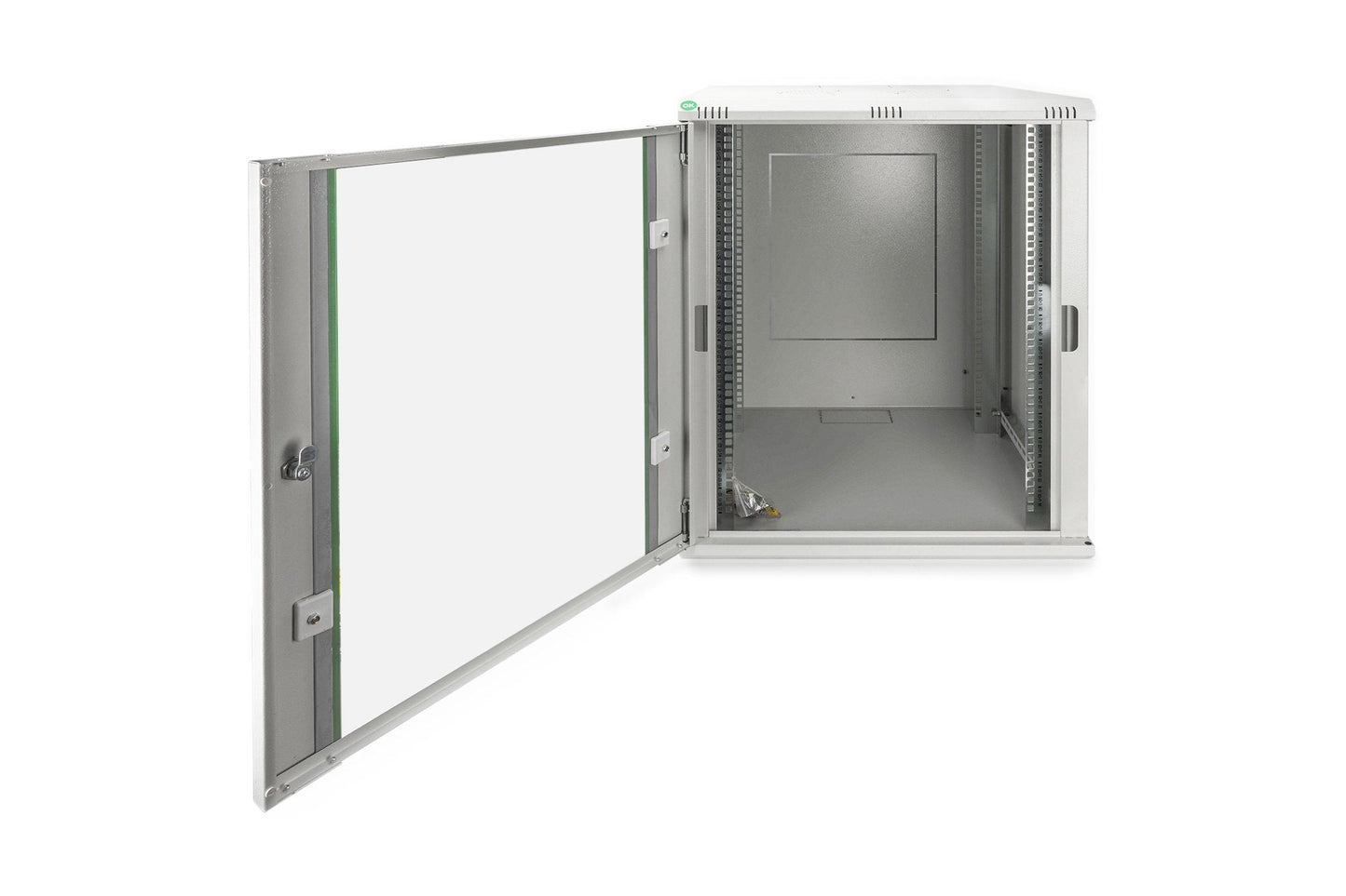 16U wandkast, Dynamic Basic 600x600x789 mm, kleur grijs (RAL 7035)