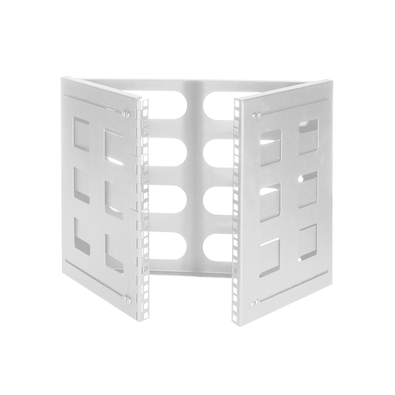 8U wand server rack 494x400x360mm (BxDxH) grijs