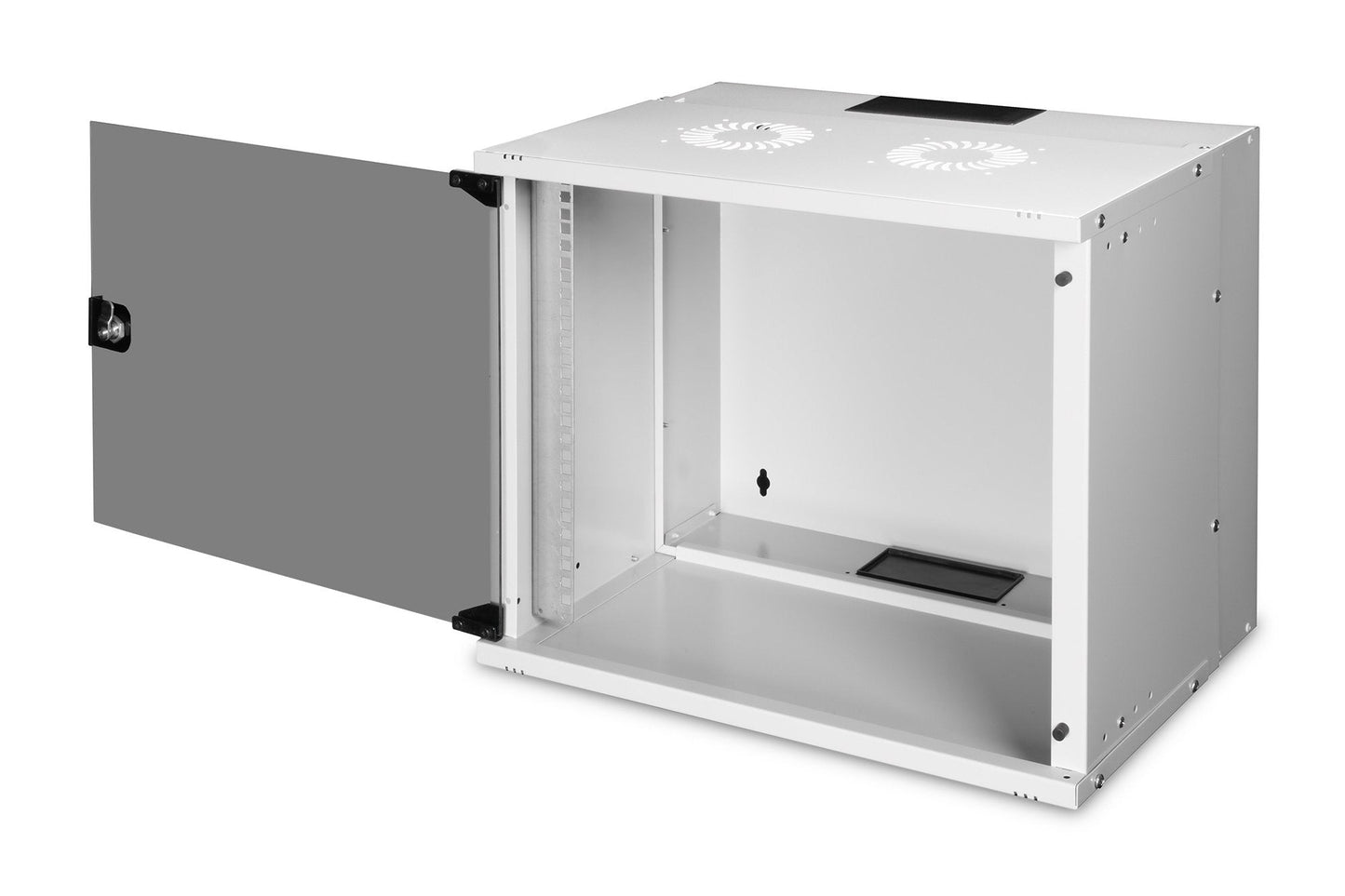 9U wandkast, SOHO PRO, ongemonteerd 540x400x460mm, grijs