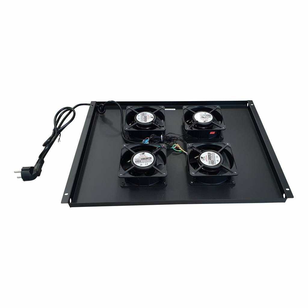 Ventilator set met 4 ventilatoren voor 800mm diepe serverkasten