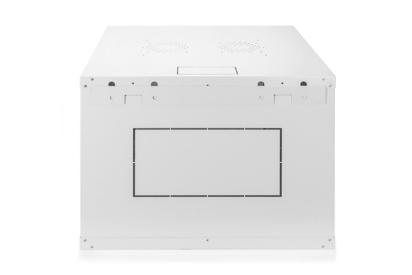 7U wandkast, Dynamic Basic 600x600x389 mm, kleur grijs (RAL 7035)