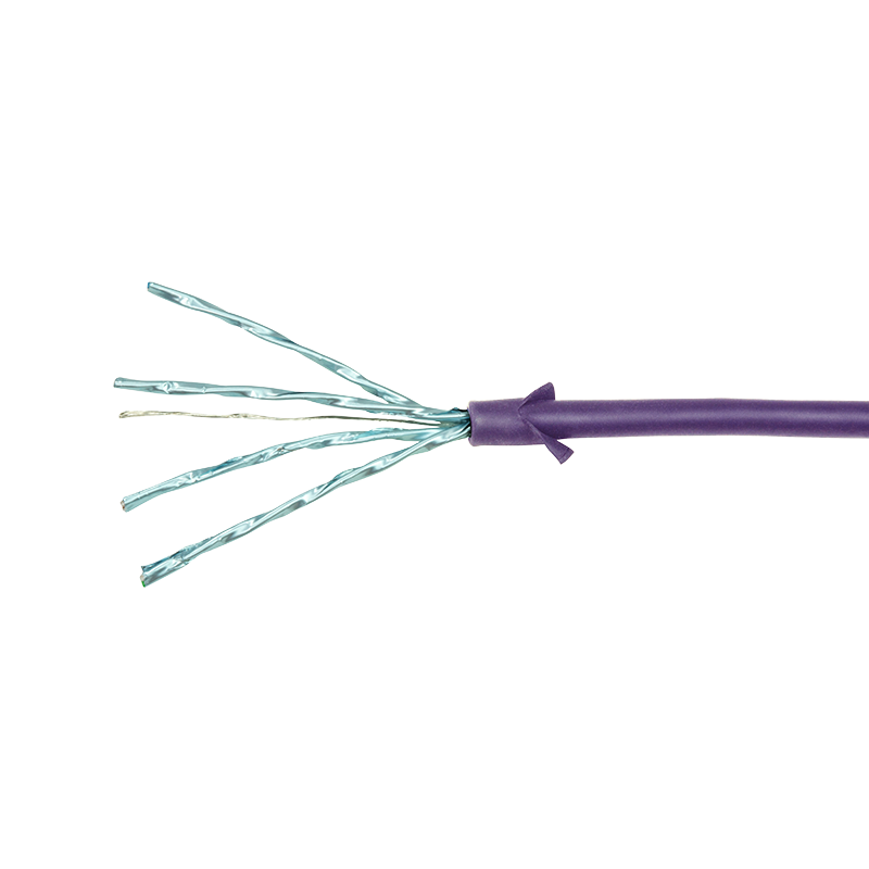 CAT6a U/FTP Ultraflex, 100% koper, paars, 5M
