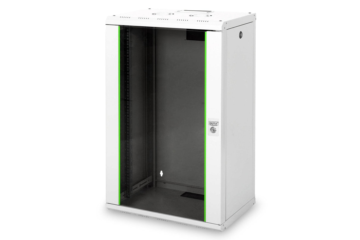 20U wandkast, Uniek 600x450x998 mm, kleur grijs (RAL 7035)
