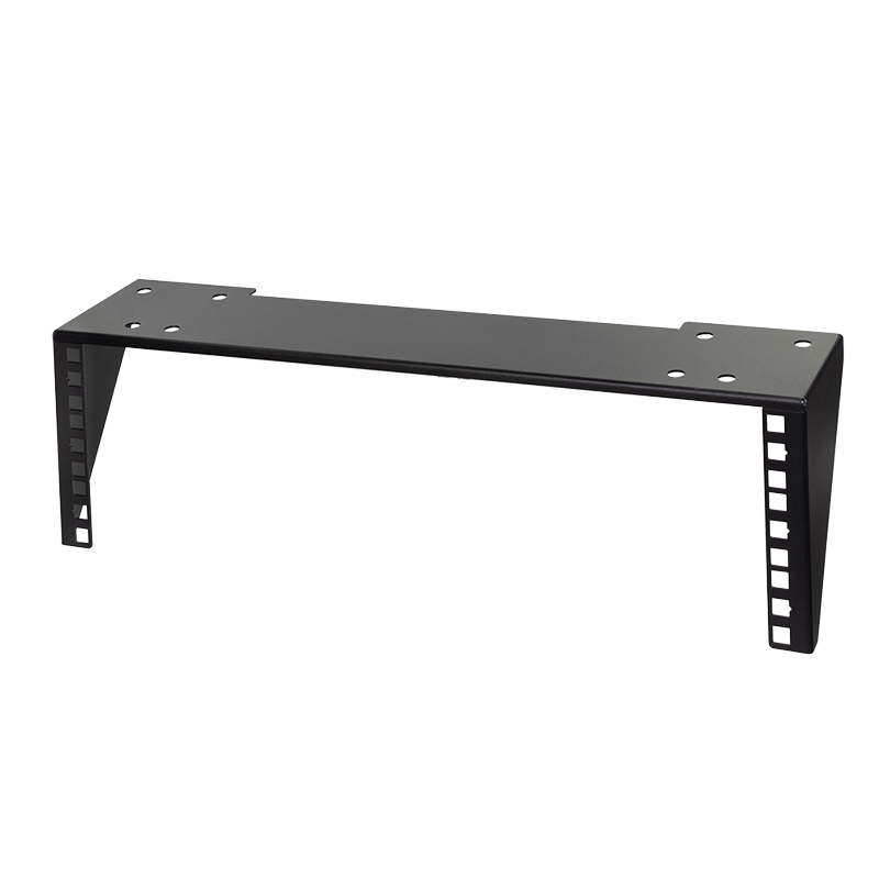 19" verticale muurbeugel 3U zwart