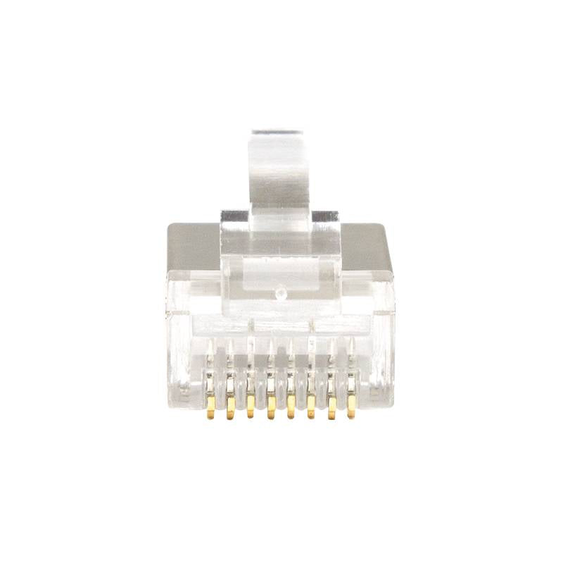 CAT6a Connector RJ45 - STP 50 stuks voor soepele en stugge kabel