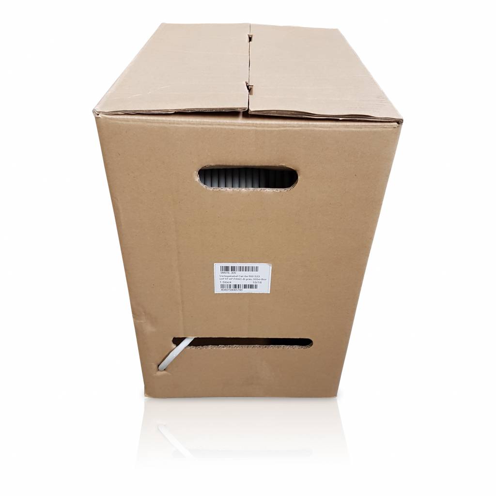 U/FTP CAT6a netwerk kabel stug 305M LSZH 100% koper wit