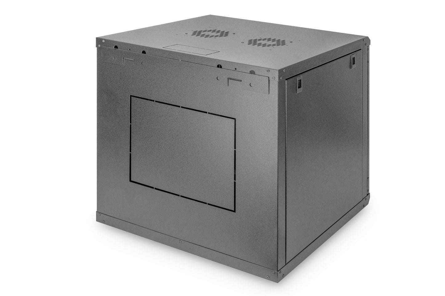9U wandkast 600x600x478 mm, kleur zwart (RAL 9005)