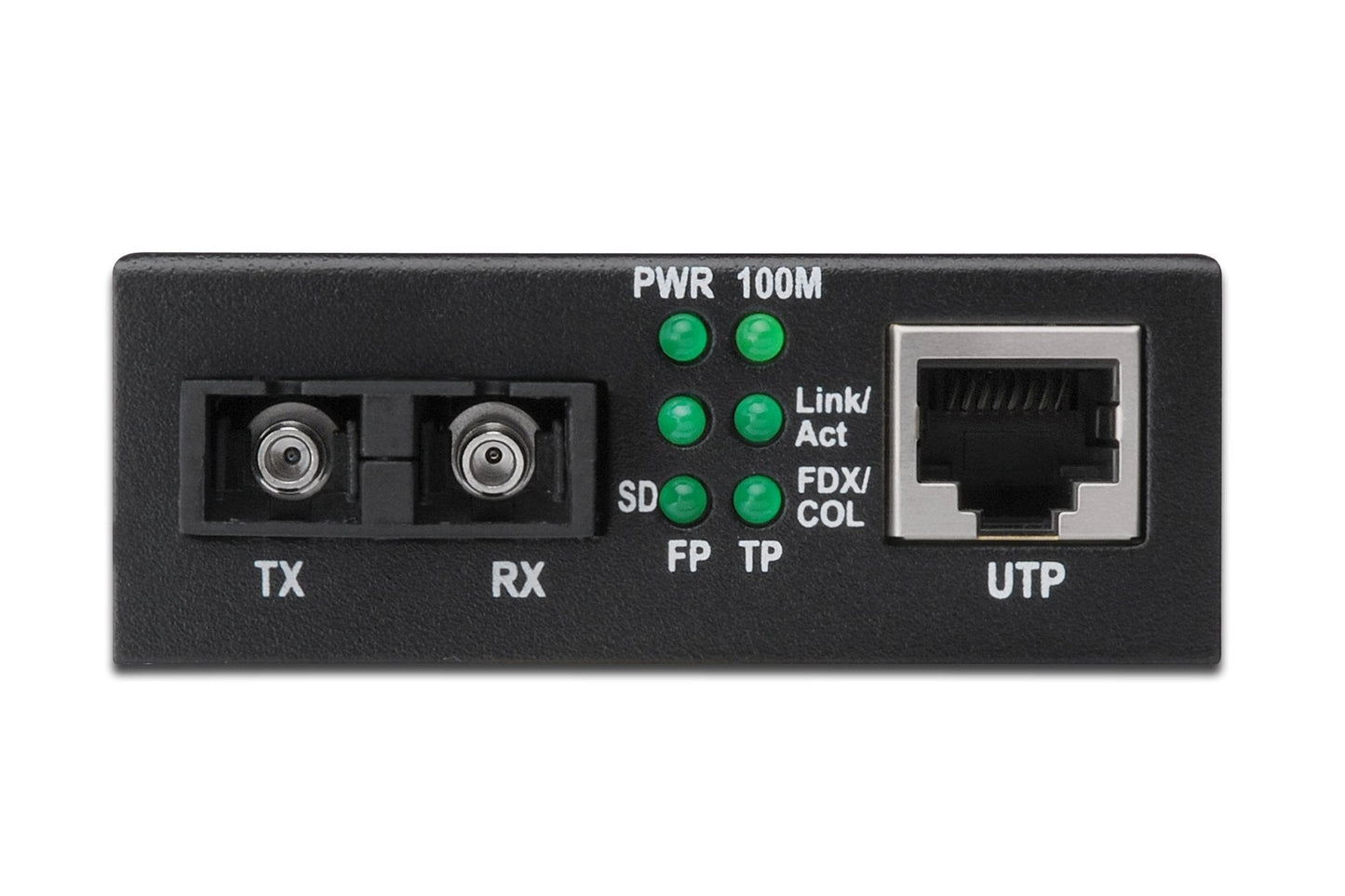 Fast Ethernet Mediaconverter, RJ45 / SC