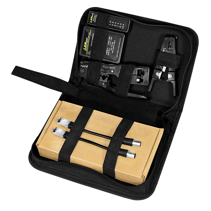 Netwerk toolset voor CAT6a en CAT7 kabels