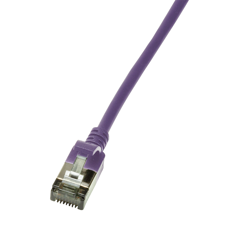 CAT6a U/FTP Ultraflex, 100% koper, paars, 5M