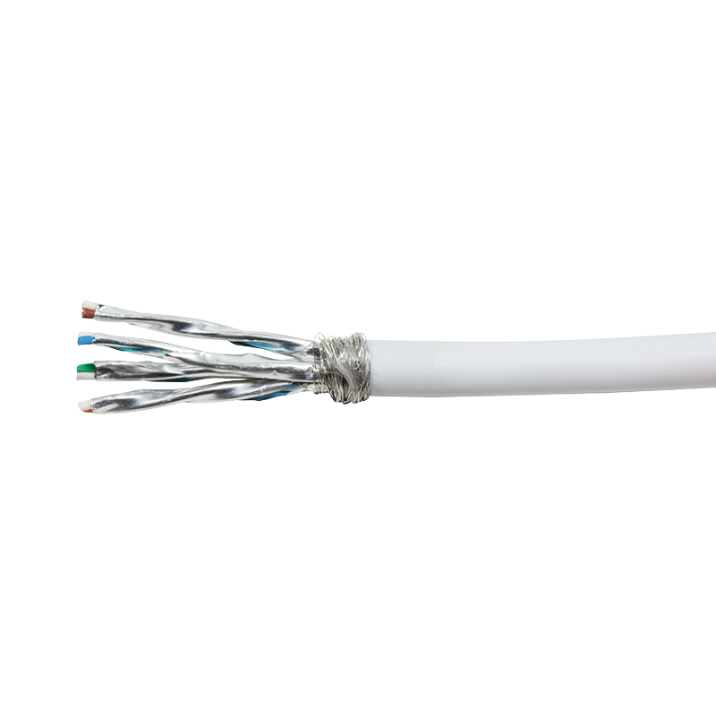 S/FTP CAT7 netwerkkabel soepel LSZH 305M 100% koper wit
