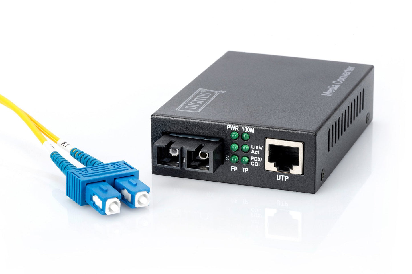DIGITUS Fast Ethernet Mediaconverter, RJ45 / SC