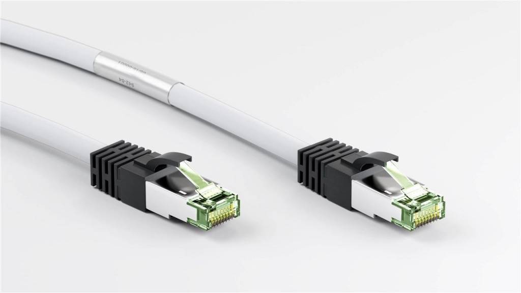 CAT8.1 S/FTP PIMF LSZH 3M Wit
