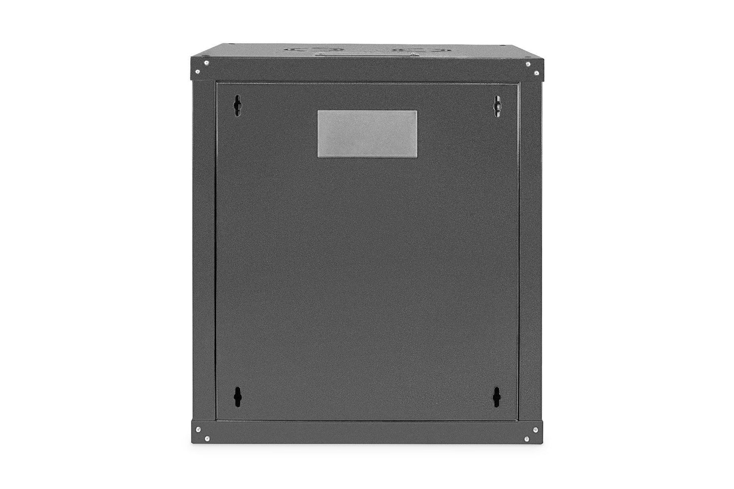 12U wandkast, Uniek 600x450x643 mm, kleur zwart (RAL 9005)