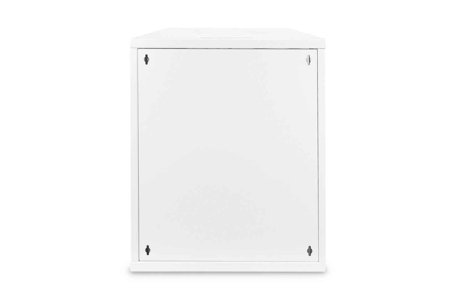 12U wandkast, SOHO, ongemonteerd 540x400x595mm, volledig glazen voordeur, grijs
