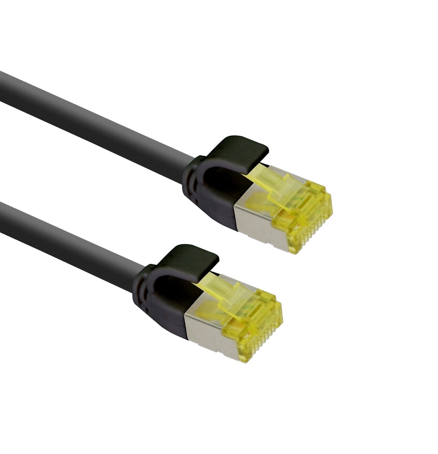 Ultra slim Patchkabel S/FTP Cat 6A zwart 5 M