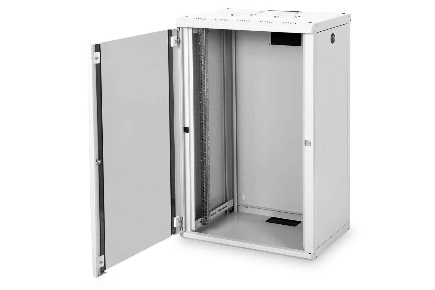 20U wandkast, Uniek 600x450x998 mm, kleur grijs (RAL 7035)