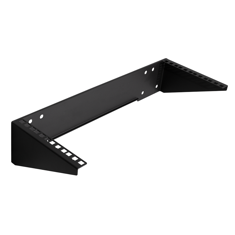 19" verticale muurbeugel 4U zwart