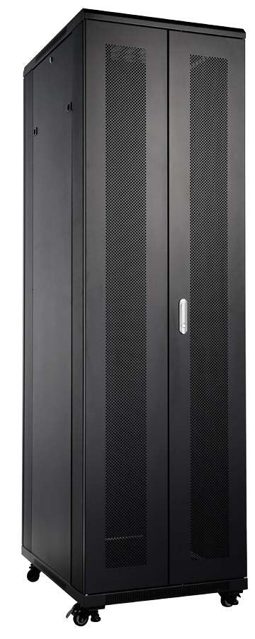 42U serverkast met geperforeerde deuren (BxDxH) 600x1000x2055mm