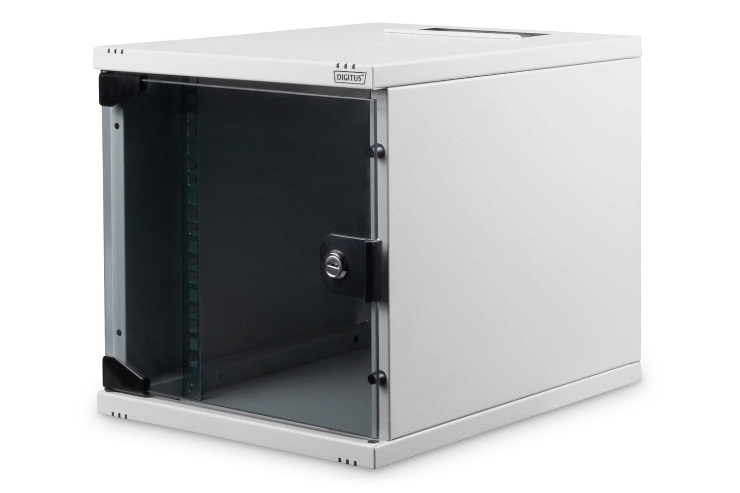 10 inch 6U wandkast 330x312x400 mm (BxHxD) , Grijs