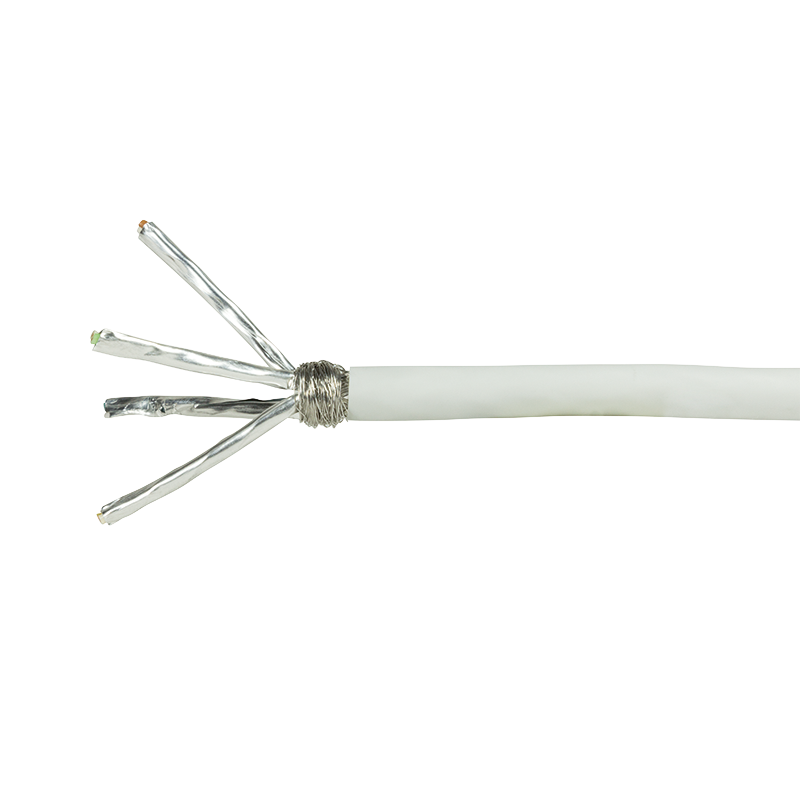 S/FTP CAT7 stug 50M 100% koper wit
