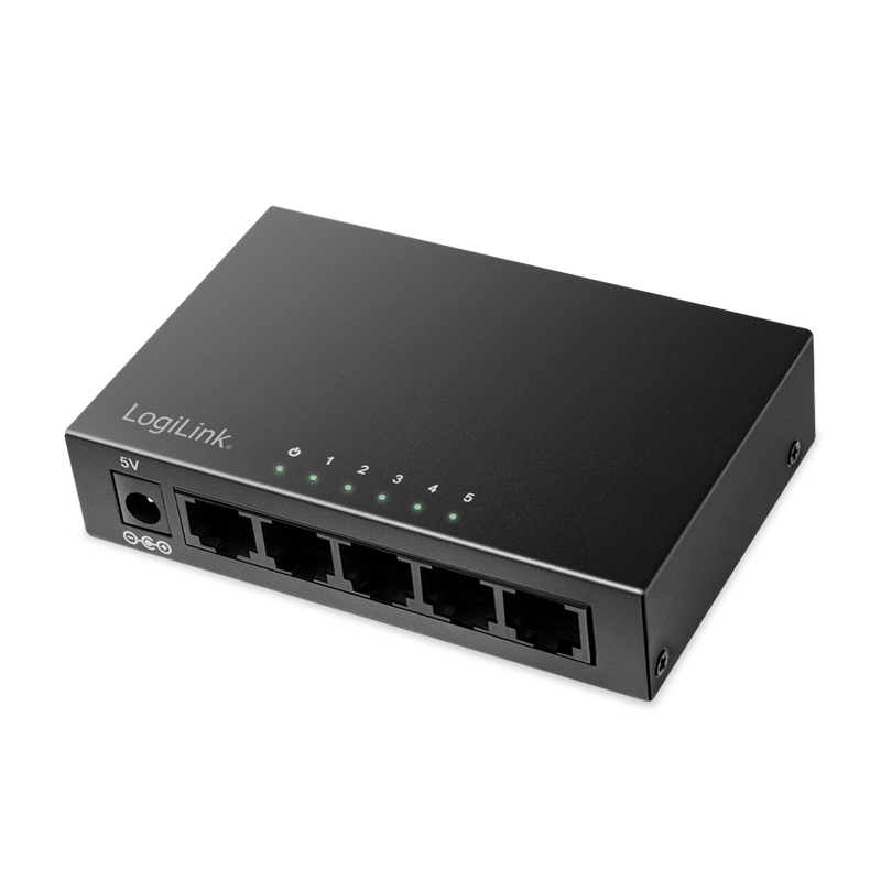 5 Poorts Gigabit Switch 10/100/1000 Mbps