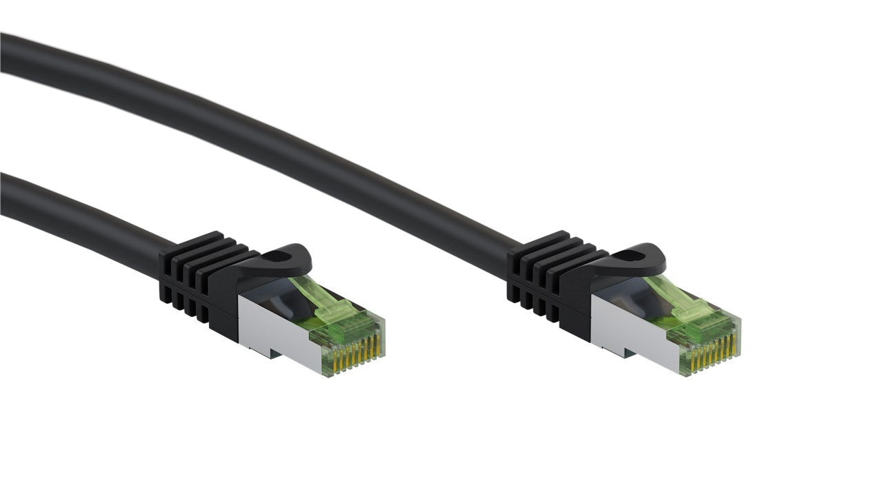 CAT8.1 S/FTP LSZH 1M Zwart GHMT gecertificeerd