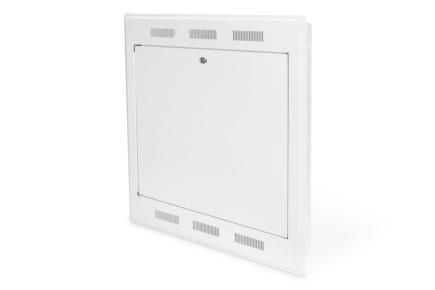 Inbouw wandkast, kantelbaar 778x628x127 mm, 2U, kleur grijs (RAL 7035)