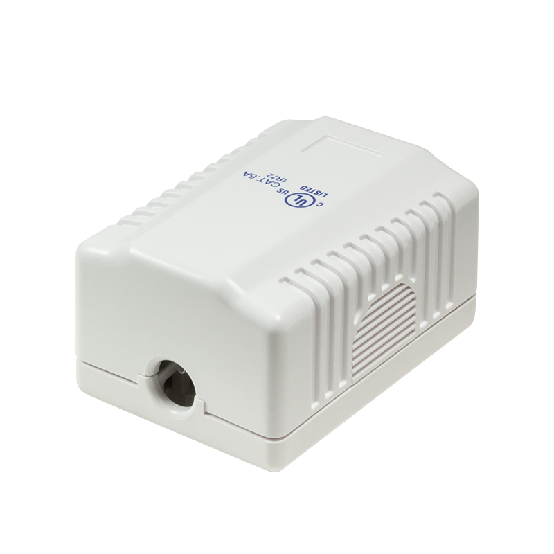 CAT6a opbouwdoos 1x RJ45 STP