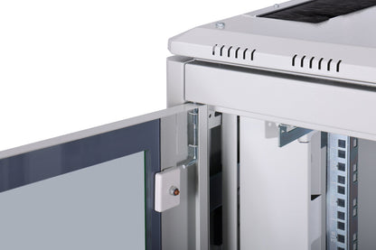 22U Patchkast 800x800x1164 mm (BxDxH) grijs