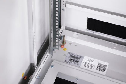 26U Patchkast 600x1000x1342 mm (BxDxH) grijs