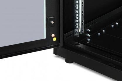 26U Patchkast 600x1000x1342 mm (BxDxH) zwart