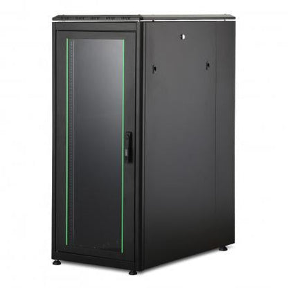 26U Patchkast 600x1000x1342 mm (BxDxH) zwart