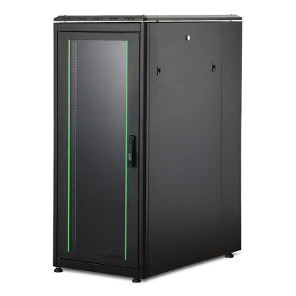 26U Patchkast 600x1000x1342 mm (BxDxH) zwart