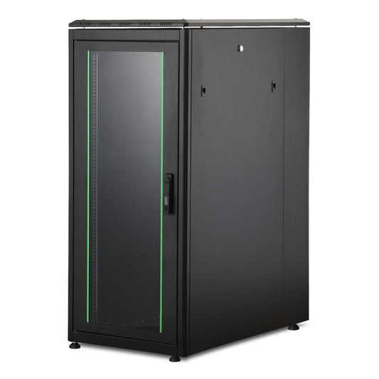 26U Patchkast 600x1000x1342 mm (BxDxH) zwart