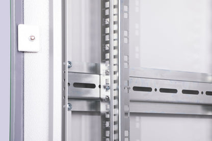 26U Patchkast 600x600x1342 mm (BxDxH) grijs