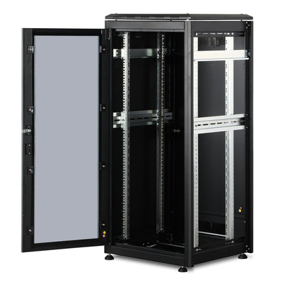 26U Patchkast 600x600x1342 mm (BxDxH) zwart