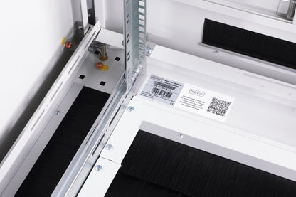 26U Patchkast 800x800x1342 mm (BxDxH) grijs