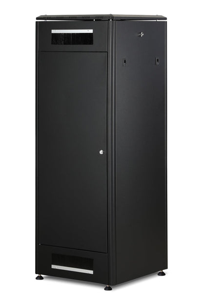 32U Patchkast 600x600x1609 mm (BxDxH) zwart