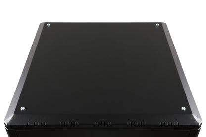 32U Patchkast 600x600x1609 mm (BxDxH) zwart