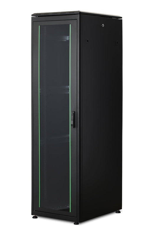 42U Patchkast 600x800x2053 mm (BxDxH) zwart