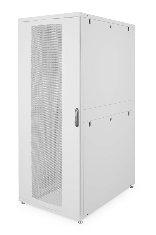 42U serverkast met geperforeerde deuren 800x1200x2050mm (BxDxH) grijs