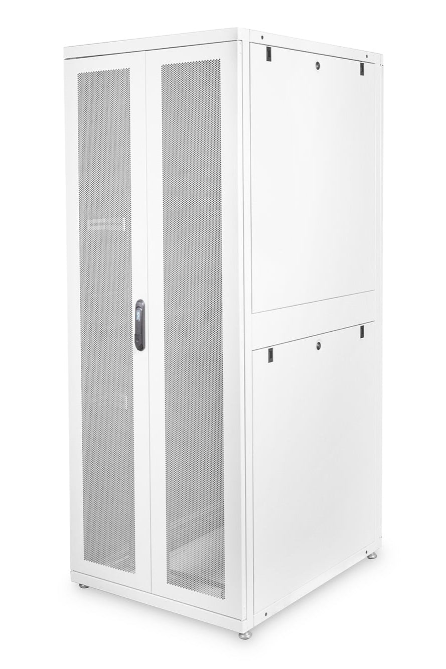42U serverkast met geperforeerde deuren 800x1000x2050mm (BxDxH) grijs