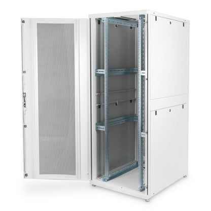 42U serverkast met geperforeerde deuren 800x1000x2050mm (BxDxH) grijs