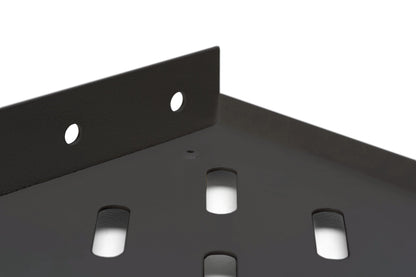 1U legbord 250mm voor kasten vanaf 400mm diepte max. 15 kg zwart