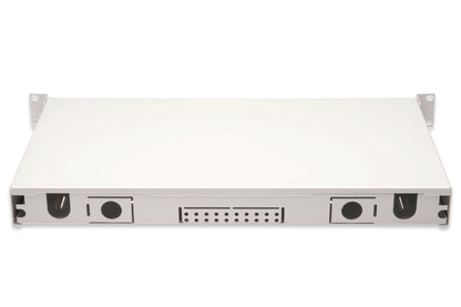 Glasvezel patchpaneel gemonteerd 24 poorten LC OM4
