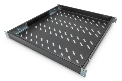 Verstelbaar legbord voor 800mm diepe kasten - 1U zwart