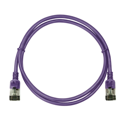 CAT6a U/FTP Ultraflex, 100% koper, paars, 5M