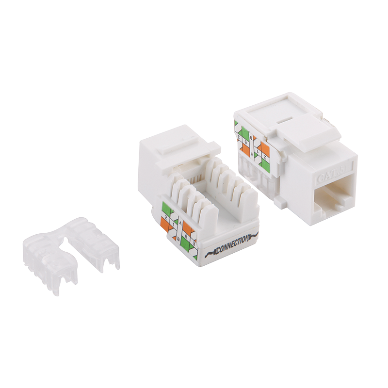 CAT5e Keystone RJ45 unshielded wit