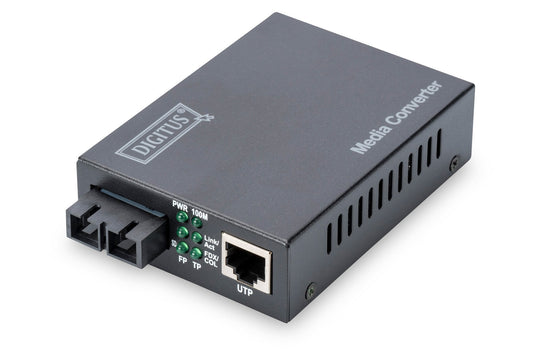 DIGITUS Fast Ethernet Mediaconverter, RJ45 / SC